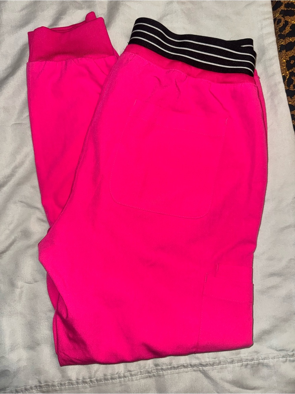 Betsey Johnson Hot Pink Jogger Pants